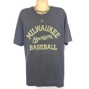 BRAUN MILWAUKEE BREWERS Baseball T-Shirt - L